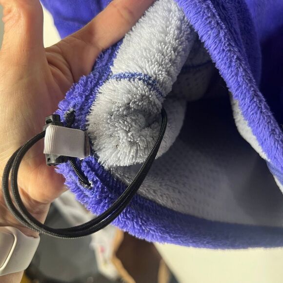 Patagonia Purple Blue and Gray Fleece Jacket Women's Sz M - Picture 6 of 14